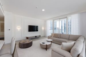 Modern Beachfront 3BR Apt | Near Marina & JBR
