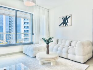 Elegant 1BR | Partial Burj View | Downtown