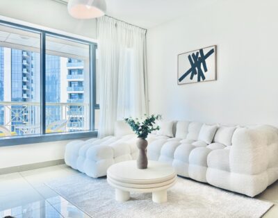 Elegant 1BR | Partial Burj View | Downtown
